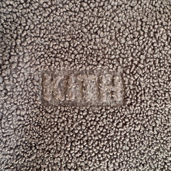 Kith Sherpa Hoodie Monument Size XL Classic Logo Sweatshirt - Picture 4 of 5